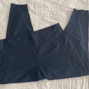 Black Aerie Chill Play Move Leggings